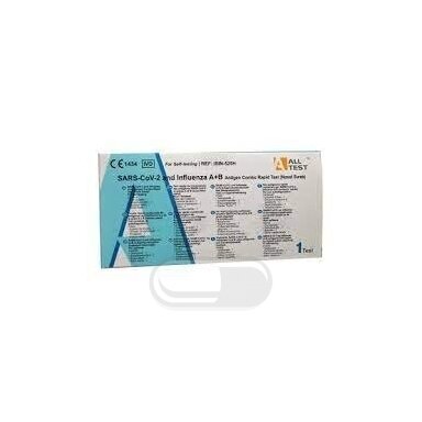 ALL TEST, SARS-CoV-2 ir gripo A+B antigenų greitasis testas (nosies tepinėlis), N1