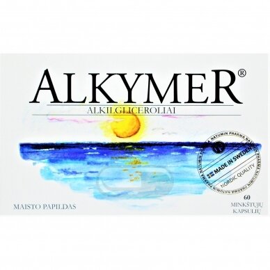 Alkymer 250 mg kapsulės N60