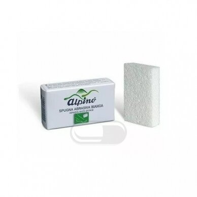 Alpino pemza baltoji abrazyvinė šlifuojanti iš natūralios vulkaninės uolienos, N1 Alpino pemza baltoji abrazyvinė šlifuojanti iš natūralios vulkaninės uolienos, N1