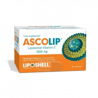 ASCOLIP® liposominis vitaminas C 1000 mg