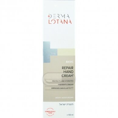 Derma Lotana Atkuriamasis rankų kremas BASIC 100 ml Derma Lotana Atkuriamasis rankų kremas BASIC 100 ml