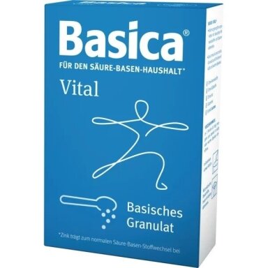 BASICA VITAL Rūgštinės-bazinės granulės, 200 g