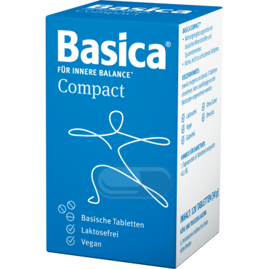 BASICA Compact Rūgštinės-bazinės tabletės, N120