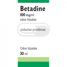 Betadine 100 mg/ml odos tirpalas, 30ml