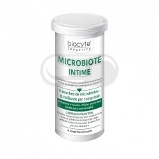BIOCYTE "MICROBIOTE INTIME" su pieno fermentais, cinamono ir spanguolių ekstraktais ir vitaminu B2, N14