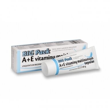 Big Pack A + E vitaminų maitinamasis tepalas, 60 g