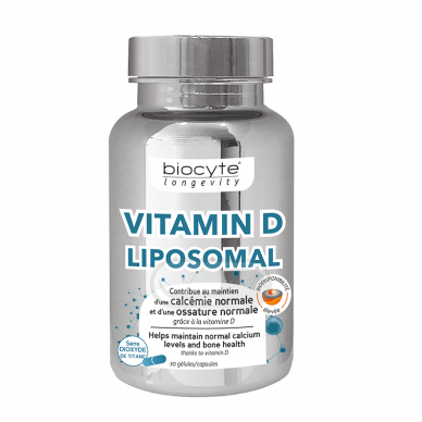 BIOCYTE "VITAMIN D" Liposominis vitaminas D, N30 BIOCYTE "VITAMIN D" Liposominis vitaminas D, N30