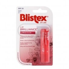BLISTEX LIP BRILLIANCE, lūpų balzamas, blizgi spalva, SPF 15, 3.7g