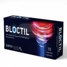 BLOCTIL 100 mg kietosios kapsulės N10