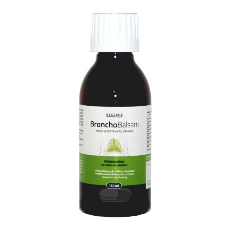 Bronchobalsam sirupas, 150 ml