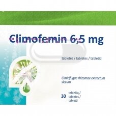 Climofemin 6,5 mg tabletės, N30