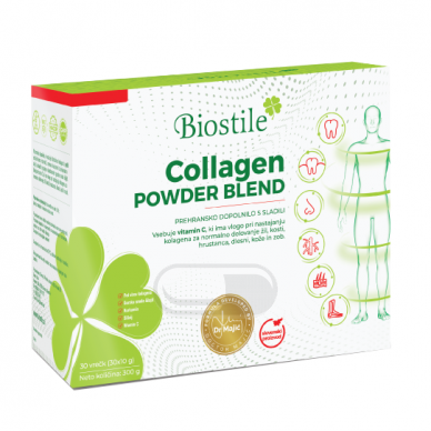 “Collagen Powder Blend” hidrolizuotas kolagenas iš 5 skirtingų šaltinių, N30