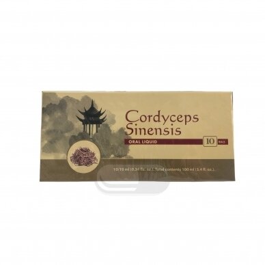 Cordyceps Sinensis, Kininis Kordicepsas, N10 Cordyceps Sinensis, Kininis Kordicepsas, N10