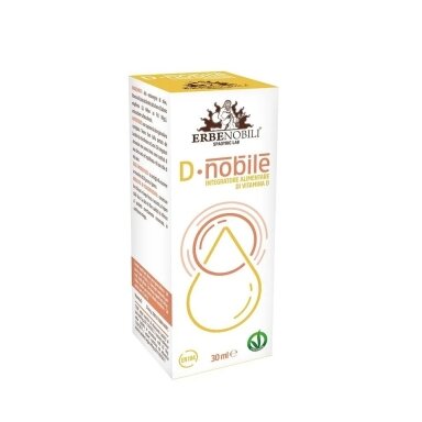 D-Nobile – augalinės kilmės vitaminas D3 su alyvugių aliejumi 30ml