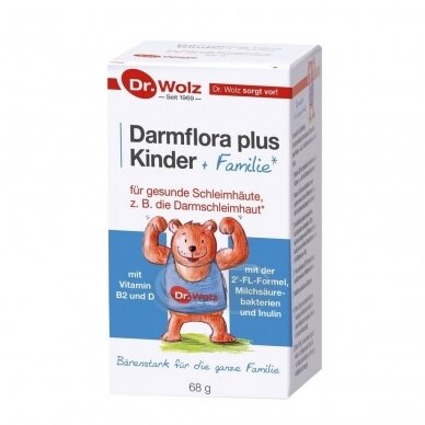 DR.WOLZ Darmflora plus Kinder + Familie, 68g DR.WOLZ Darmflora plus Kinder + Familie, 68g