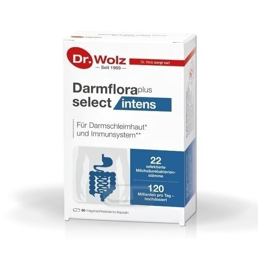Dr. Wolz Darmflora plus select intens, N80 Dr. Wolz Darmflora plus select intens, N80