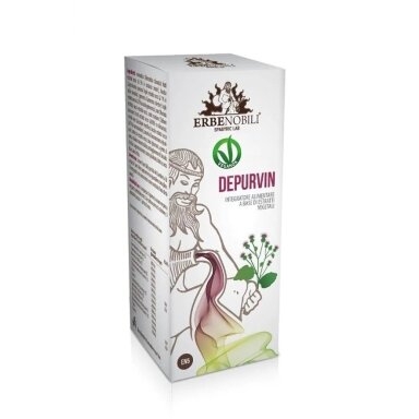 Depurvin – natūrali detoksikacija ir kepenų veiklos palaikymas 50ml