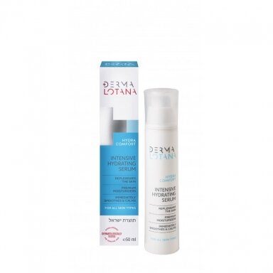 DERMA LOTANA INTENSYVIAI DRĖKINANTIS SERUMAS HYDRA COMFORT 50 ML