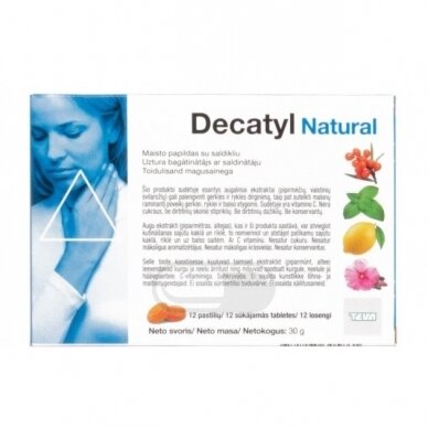 DECATYL NATURAL, N12 DECATYL NATURAL, N12