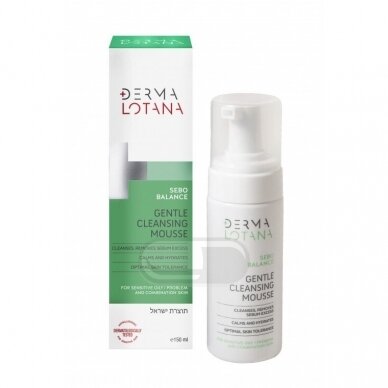 DERMA LOTANA ŠVELNIOS VALOMOSIOS PUTOS SEBO BALANCE 150 ML DERMA LOTANA ŠVELNIOS VALOMOSIOS PUTOS SEBO BALANCE 150 ML