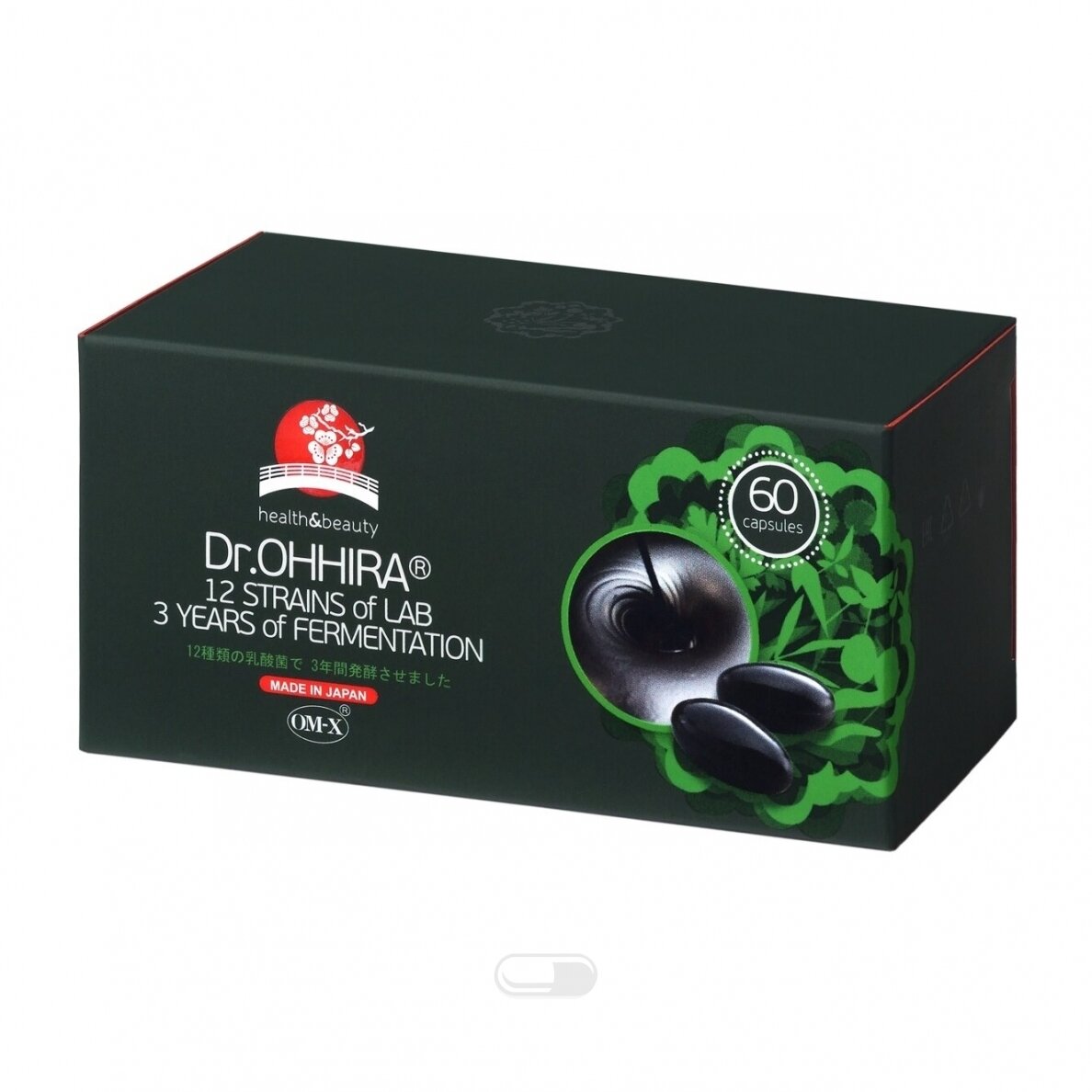 DR.OHHIRA® 12 RŪŠIŲ PIENO RŪGŠTIES BAKTERIJŲ KOMPLEKSAS N60
