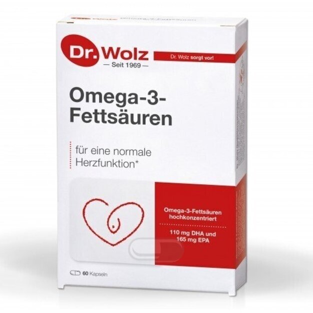 DR.WOLZ Omega-3-Fettsauren, N60 DR.WOLZ Omega-3-Fettsauren, N60