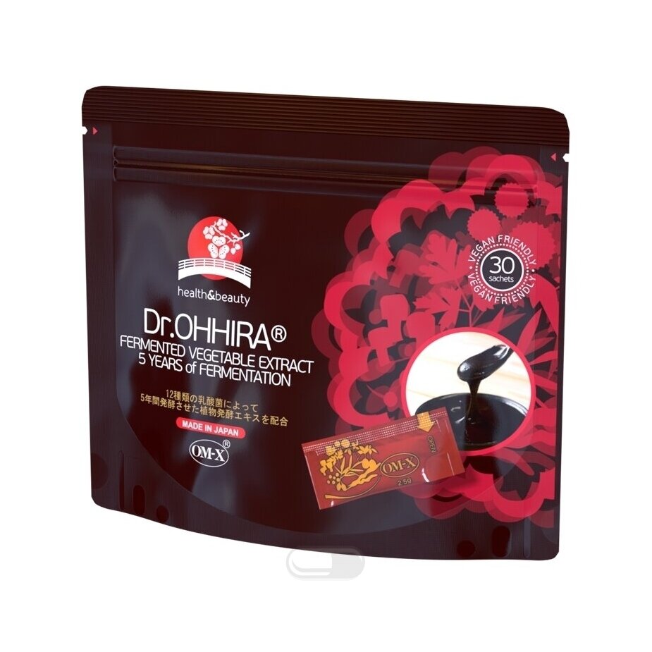 DR.OHHIRA® FERMENTUOTAS AUGALINIS EKSTRAKTAS 2,5G N30
