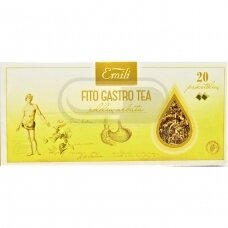 EMILI FITO GASTRO TEA, žolelių arbata, 1,5 g, 20 vnt.