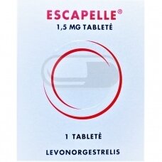 ESCAPELLE 1,5 mg tabletė N1 (LI)