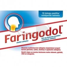 Faringodol 150 mg kietosios pastilės, N16