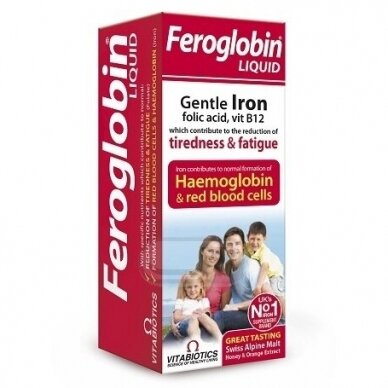 Feroglobin skystis, 200ml