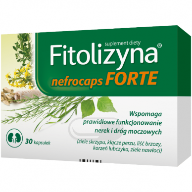 Fitolizyna nefrocaps PLUS kapsulės, N30