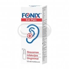 Fonix Ear Pain purškalas, 15ml