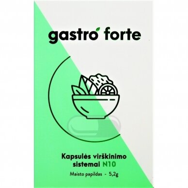 GastroForte kapsulės N10