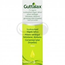 Guttalax 7.5mg/ml geriami lašai, tirpalas 30ml