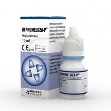 Hypromeloza-P Unimed Pharma 0.5% akių lašai, 10ml