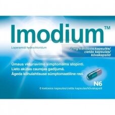 Imodium 2 mg kietosios kapsulės N6