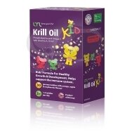 LYL Krill Oil Guminukai su Omega3 ir Vitaminais N30