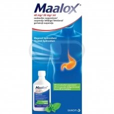 Maalox 40 mg/35 mg/ml geriamoji suspensija, 250ml