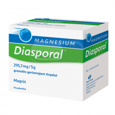 Magnesium-Diasporal 295,7mg/5g granulės geriamajam tirpalui, N50