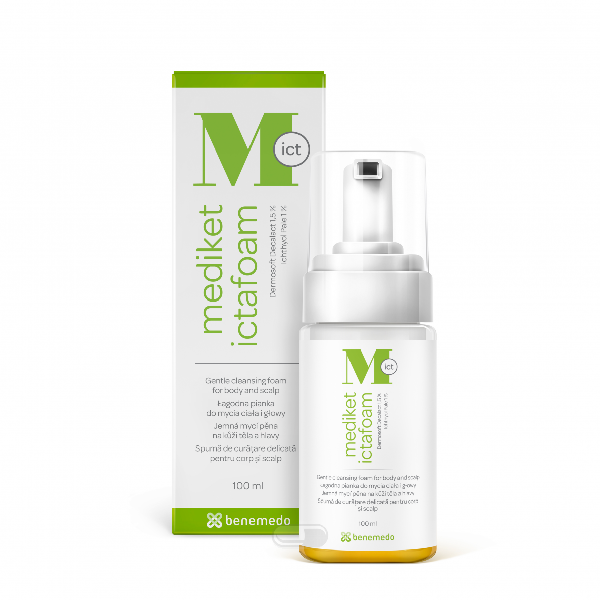 MEDIKET ICTAFOAM PRAUSIMOSI PUTOS, 100 ML MEDIKET ICTAFOAM PRAUSIMOSI PUTOS, 100 ML