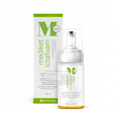 MEDIKET ICTAFOAM PRAUSIMOSI PUTOS, 100 ML MEDIKET ICTAFOAM PRAUSIMOSI PUTOS, 100 ML