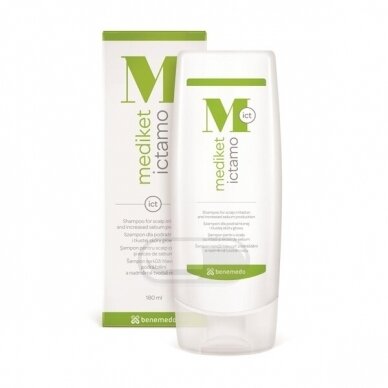 MEDIKET ICTAMO ŠAMPŪNAS, 180 ML MEDIKET ICTAMO ŠAMPŪNAS, 180 ML