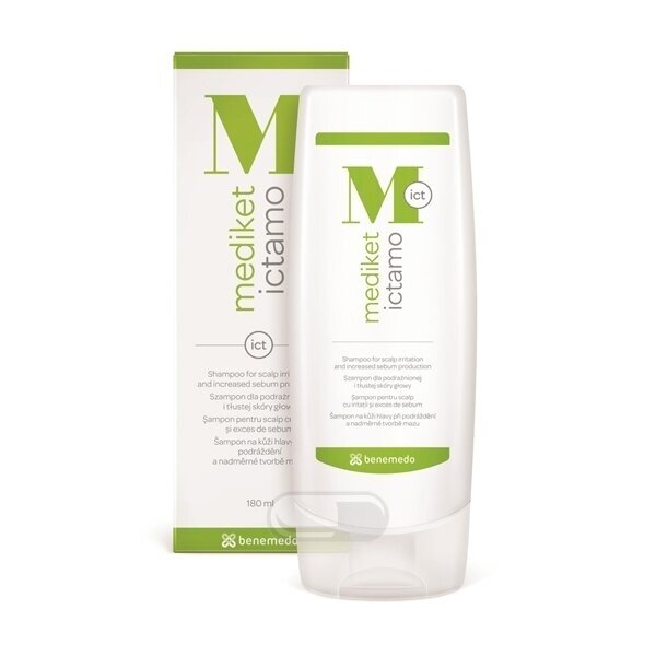 MEDIKET ICTAMO ŠAMPŪNAS, 180 ML MEDIKET ICTAMO ŠAMPŪNAS, 180 ML
