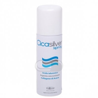 Mikronizuoto sidabro purškalas Cicasilver 125ml Mikronizuoto sidabro purškalas Cicasilver 125ml