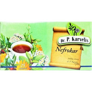 Nefrokar žolelių arbata 1 g, N25