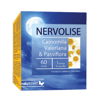 “Nervolise” maisto papildas nerimui mažinti, N60