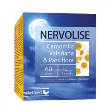 “Nervolise” maisto papildas nerimui mažinti, N60 “Nervolise” maisto papildas nerimui mažinti, N60