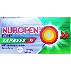 NUROFEN FORTE EXPRESS 400 mg dengtos tabletės N12