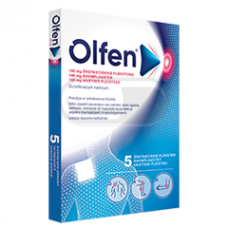 Olfen 140 mg vaistinis pleistras, N5